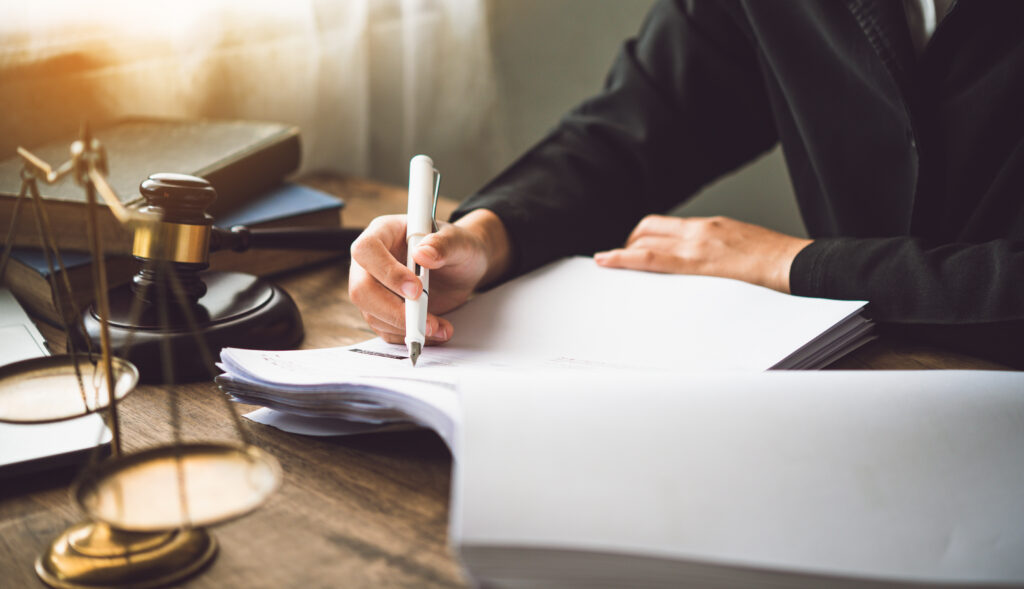 Tag and Title Writ of Mandamus image of legal action.